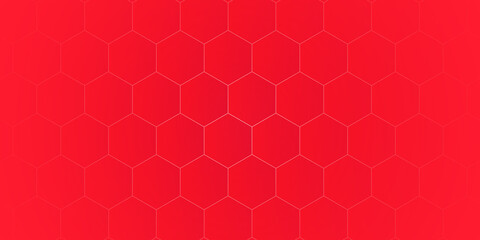 hexagon concept design abstract technology background, Abstract red hexagon concept background, soft red background. hexagon concept design abstract technology background vector illustrator. 