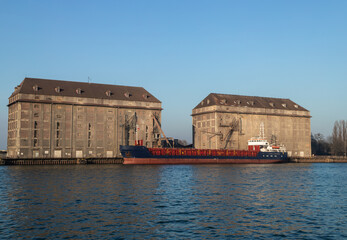 Old grain granaries in Gdańsk 