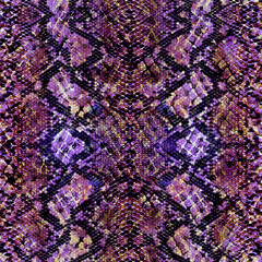 Abstract Detailed Snake Reptile Mix Pattern Stylish Trendy Colors Beautiful Texture Perfect for Allover Fabric Print Textile Concept Natural Exotic Animal Skin