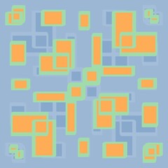 Unique abstraction. Abstract modern art. Images for albums, scrapbooking, art objects, crafts, fabrics, advertising, bloggers, screensavers, websites.