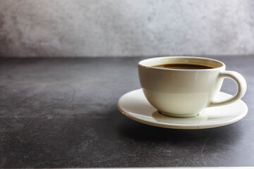 coffee cup on table