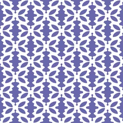 Fotobehang Very peri Naadloos patroon in de trendy paarse kleur van het jaar 2022. De tegels kunnen aan elkaar worden geplakt.