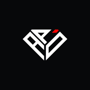 APD letter logo creative design. APD unique design