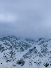 snow covered mountain