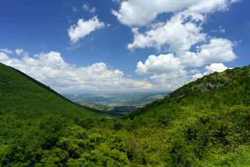 Keuken spatwand met foto Landscape of Valle Peligna, Abruzzo, near Raiano and Anversa © Claudio Colombo