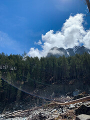 mountain river in the mountains