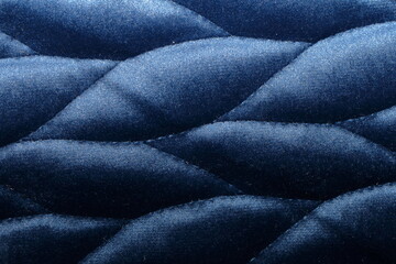 velour texture in decorative stitch