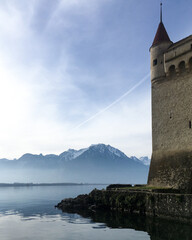 castle on the lake