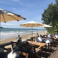 restaurant on the beach