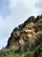 rock in the mountains