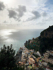 view of the coast of the sea