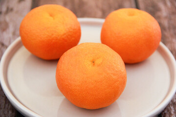 fruit of sweet orange tangerines