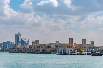 Fototapeta premium Blick auf Bur Dubai