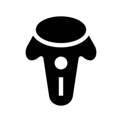 Vr Controller icon isolated on white background