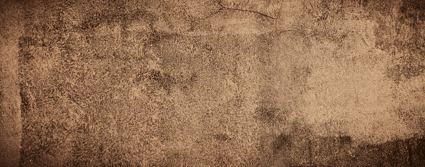 brown vintage abstract old cement concrete wall texture background