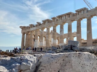 Obraz premium the ancient temple of apollo