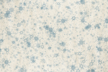 snowflakes on paper texture