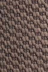 interlacing threads in jacquard fabric close-up
