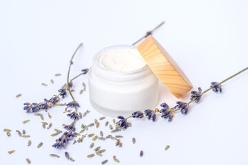 Lavendel Creme Kosmetik Pflegecreme