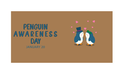 Penguin awareness day on January 20
