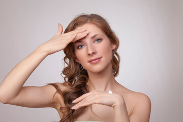 Fototapeta premium Portrait of beautiful woman