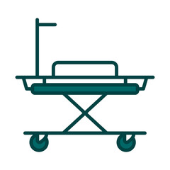 Medical Stretcher Icon