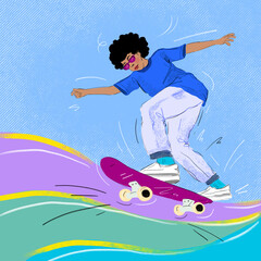 girl on skateboard © Carina Lindmeier