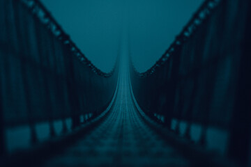suspension bridge in Germany / 2