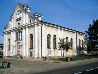 Sejny, Poland - July, 2006: synagogue
