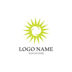Sun Vector illustration Icon Logo