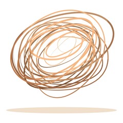 Desert tumbleweed icon cartoon vector. Weed bush. Dry ball