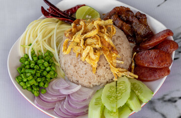 Thai Food Mixed Selections 