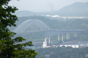 railway bridge over the river