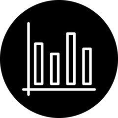 graph glyph icon