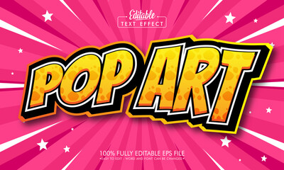 comic editable text effect