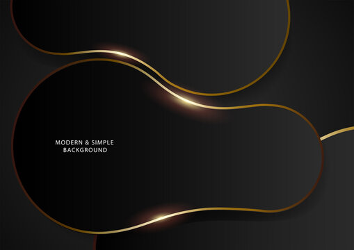 Modern simple luxurious vector background