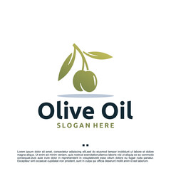 oliver , extract oil , logo design template