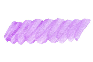 abstract acrylic watercolor paint brush stroke texture isolated on white background for logo and banner. design, creative, and illustration.