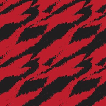 Abstract Brush Fur Seamless Pattern