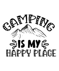 Camping Svg Bundle, Camp Life Svg, Campfire Svg, Dxf Eps Png, Silhouette, Cricut, Cameo, Digital, Vacation Svg, Camping Shirt Design