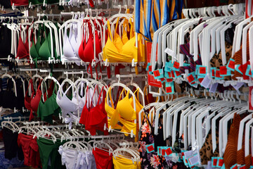 Poissy, France - july 19 2020 : underwear shop