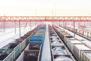 Rail cargo yard