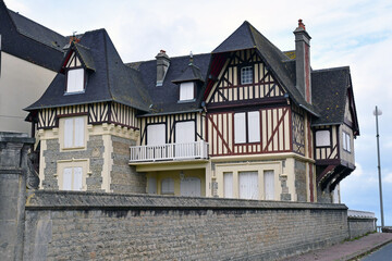 Cabourg; France - october 8 2020 : the picturesque city