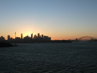 city harbour bridge