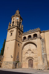 Fototapeta na wymiar San Esteban Protomartir church, Abalos, La Rioja, Spain