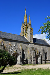 Fototapeta na wymiar Saint Jean Trolimon; France - may 16 2021 : Tronoen church