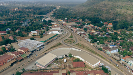 Aerial View by Drone Pakse