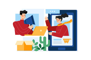 Employees Working On Social Influencer Marketing