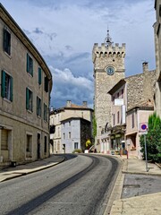 Tour de l’Horloge, Viviers-sur-Rhône, Ardèche, Auvergne-Rhône-Alpes, France
