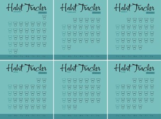 Habit tracker 2022 JANUARY &ndash; JUNE